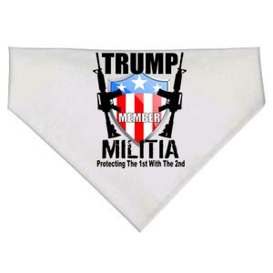 Trump Militia Protecting The 1st With 2nd USA-Made Doggie Bandana