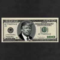 Trump Money Hundred Dollar Bill $100  7 Panel Mesh Trucker Snapback Hat
