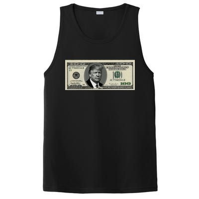 Trump Money Hundred Dollar Bill $100  PosiCharge Competitor Tank