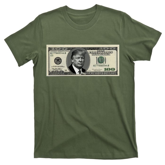 Trump Money Hundred Dollar Bill $100  T-Shirt