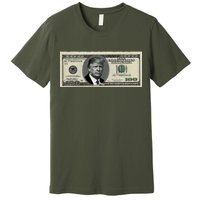 Trump Money Hundred Dollar Bill $100  Premium T-Shirt