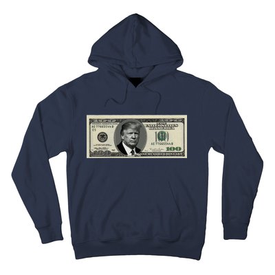 Trump Money Hundred Dollar Bill $100  Hoodie