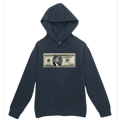 Trump Money Hundred Dollar Bill $100  Urban Pullover Hoodie