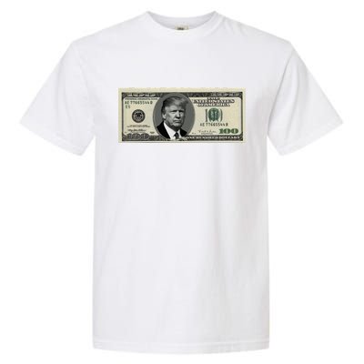 Trump Money Hundred Dollar Bill $100  Garment-Dyed Heavyweight T-Shirt