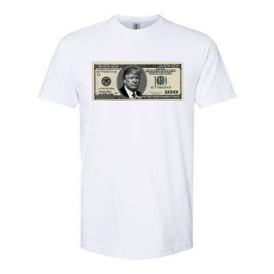 Trump Money Hundred Dollar Bill $100  Softstyle CVC T-Shirt