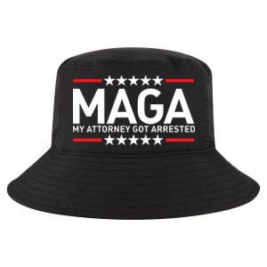 Trump My Attorney Got Arrested MAGA Cool Comfort Performance Bucket Hat