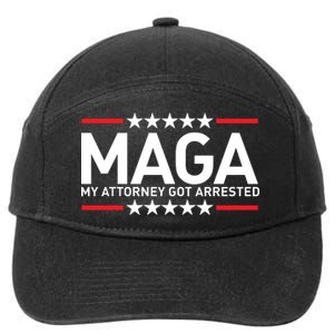 Trump My Attorney Got Arrested MAGA 7-Panel Snapback Hat