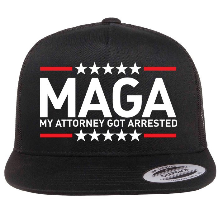 Trump My Attorney Got Arrested MAGA Flatbill Hat