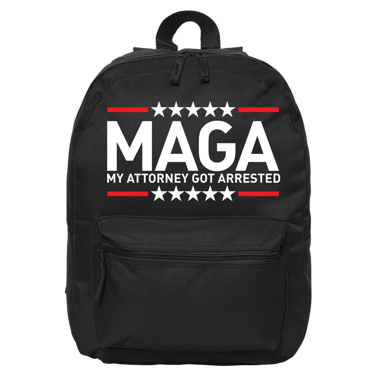 Trump My Attorney Got Arrested MAGA 16 in Basic Backpack