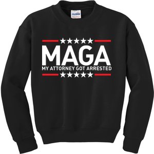 Trump My Attorney Got Arrested MAGA Kids Sweatshirt