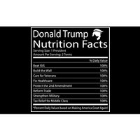 Trump Nutrition Facts Make America Great Bumper Sticker