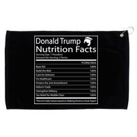 Trump Nutrition Facts Make America Great Grommeted Golf Towel