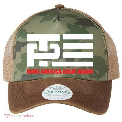 Trump Pence Flag Make America Great Again Legacy Tie Dye Trucker Hat