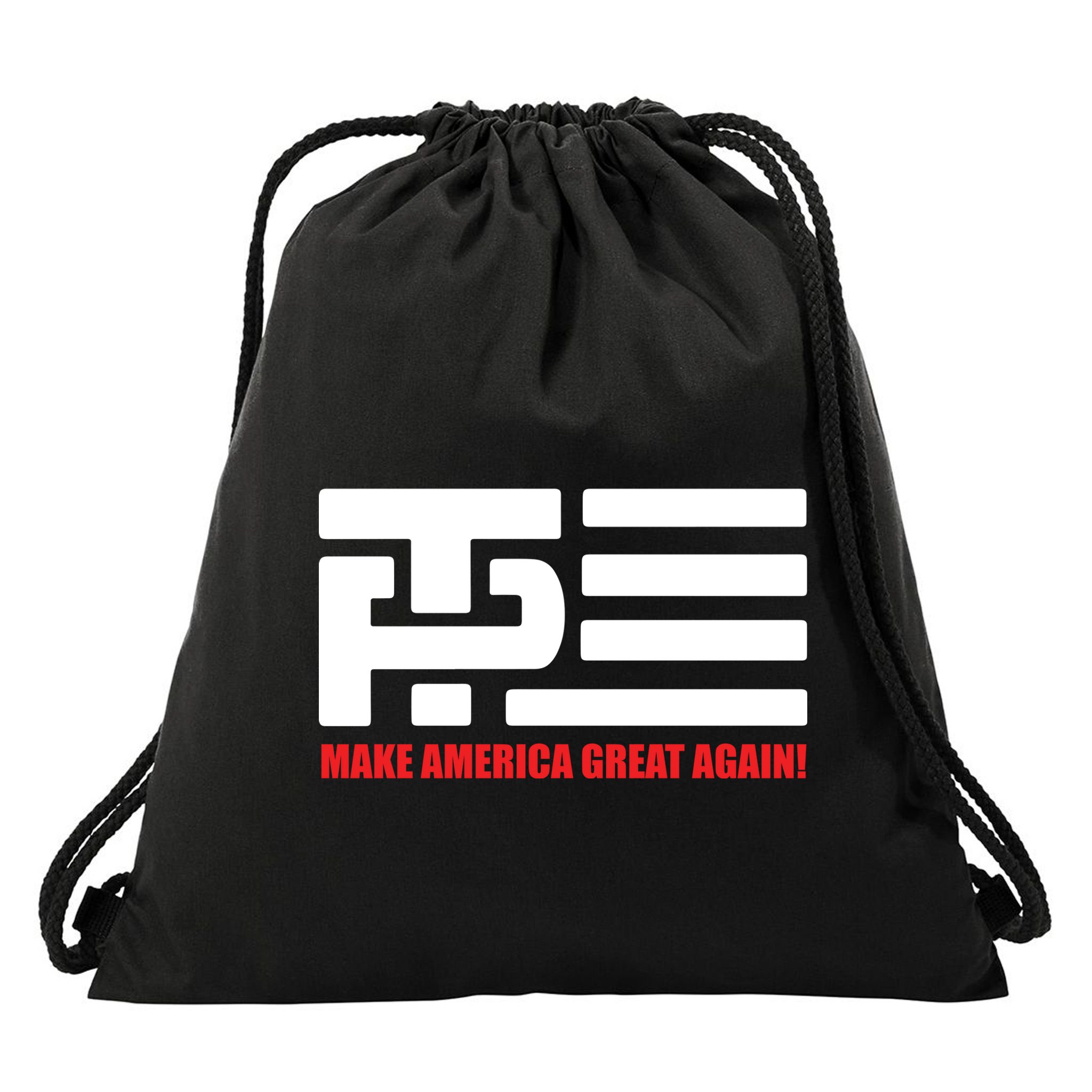 Trump Pence Flag Make America Great Again Drawstring Bag