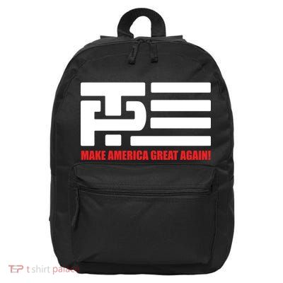 Trump Pence Flag Make America Great Again 16 in Basic Backpack