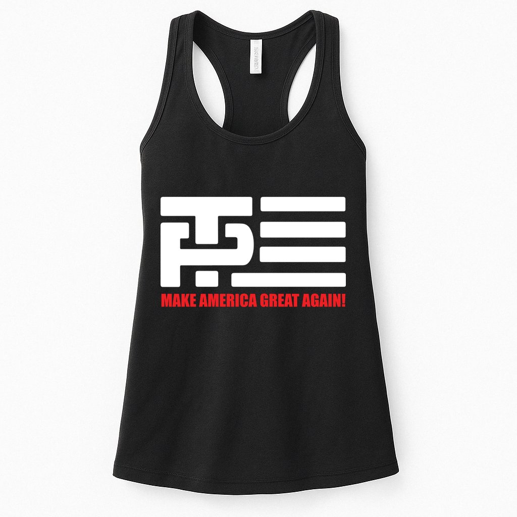Trump Pence Flag Make America Great Again Womens Tank Top