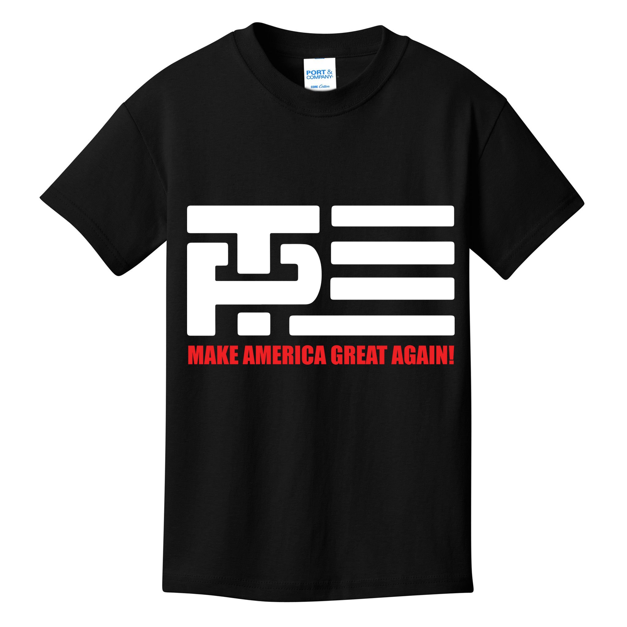Trump Pence Flag Make America Great Again Kids T-Shirt