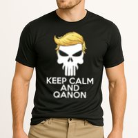 Trump Punisher Skull Keep Calm And Qanon Performance Shirt