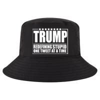 Trump Redefing Stupid One Tweet At A Time Cool Comfort Performance Bucket Hat