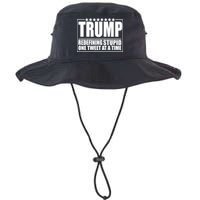 Trump Redefing Stupid One Tweet At A Time Bucket Hat