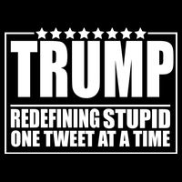 Trump Redefing Stupid One Tweet At A Time Bucket Hat