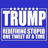Trump Redefing Stupid One Tweet At A Time Tall T-Shirt