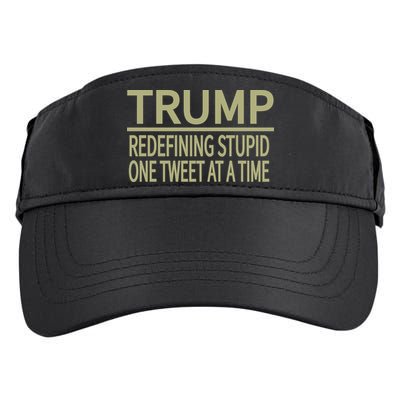Trump Redefining Stupid Adult Drive Performance Visor