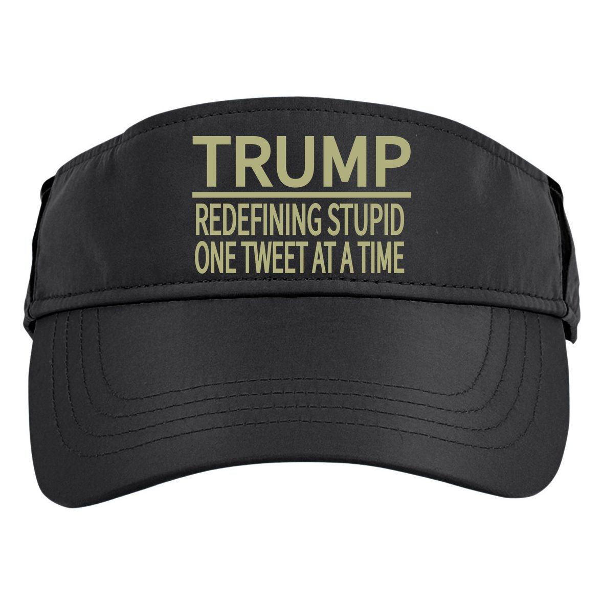 Trump Redefining Stupid Adult Drive Performance Visor