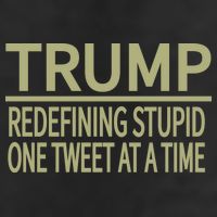 Trump Redefining Stupid Adult Drive Performance Visor