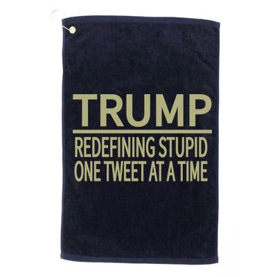 Trump Redefining Stupid Golf Towel