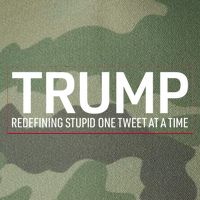 Trump Redefining Stupid One Tweet At A Time Legacy Tie Dye Trucker Hat