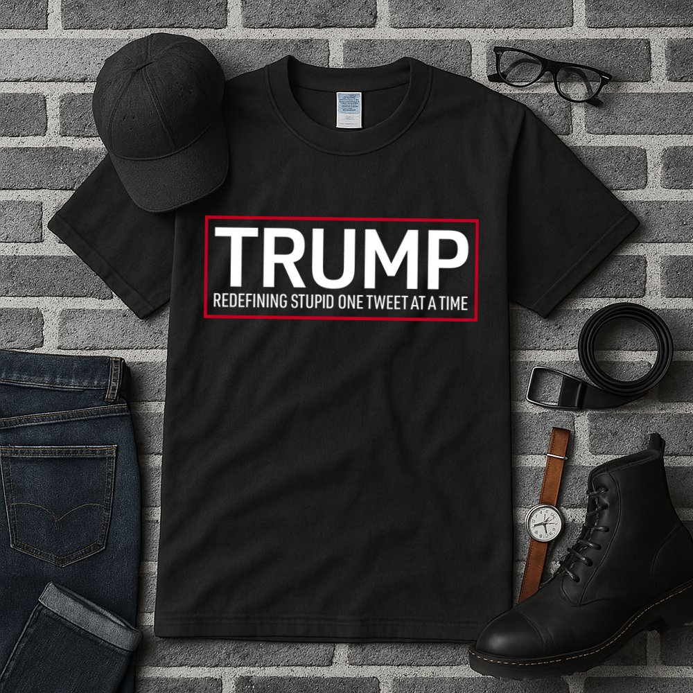Trump Redefining Stupid One Tweet At A Time Tall T-Shirt