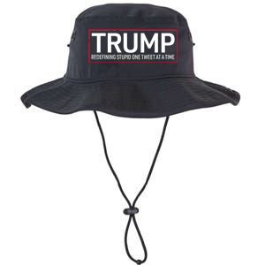 Trump Redefining Stupid One Tweet At A Time Legacy Cool Fit Booney Bucket Hat