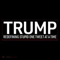 Trump Redefining Stupid One Tweet At A Time Sustainable Beanie