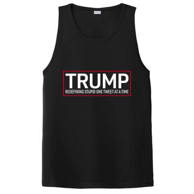 Trump Redefining Stupid One Tweet At A Time PosiCharge Competitor Tank