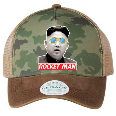 Trump Rocket Man Kim Jong Un Legacy Tie Dye Trucker Hat