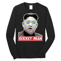 Trump Rocket Man Kim Jong Un Long Sleeve Shirt