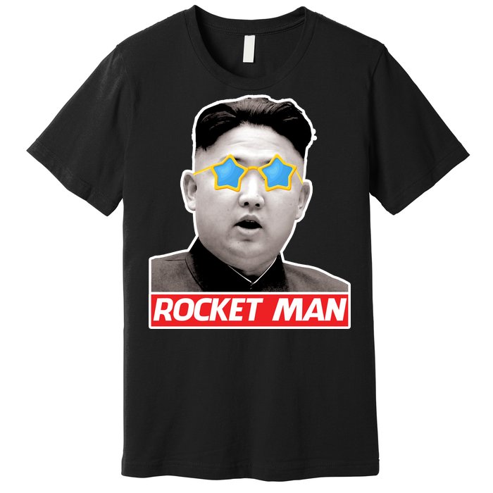 Trump Rocket Man Kim Jong Un Premium T-Shirt