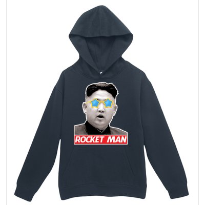 Trump Rocket Man Kim Jong Un Urban Pullover Hoodie