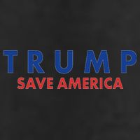 Trump Save American Logo 7 Panel Mesh Trucker Snapback Hat