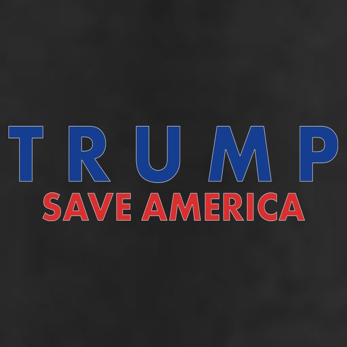 Trump Save American Logo 7 Panel Mesh Trucker Snapback Hat