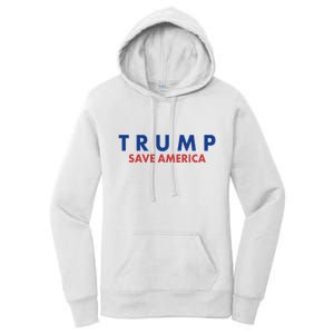 Trump Save American Logo Women's Pullover Hoodie