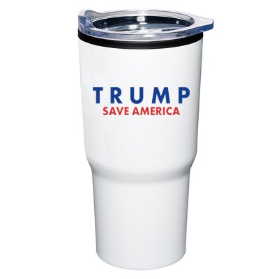 Trump Save American Logo Tumbler