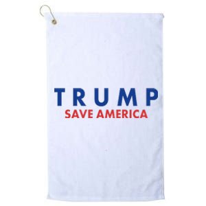 Trump Save American Logo Platinum Collection Golf Towel