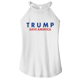 Trump Save American Logo Women's Perfect Tri Rocker Tank