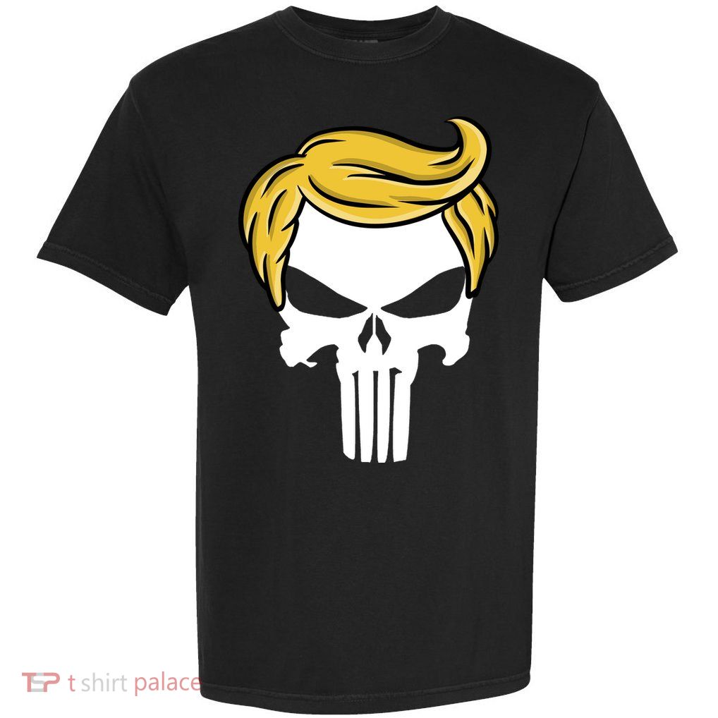 Trump Skull Garment-Dyed Heavyweight T-Shirt