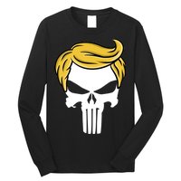 Trump Skull Long Sleeve Shirt