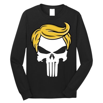 Trump Skull Long Sleeve Shirt