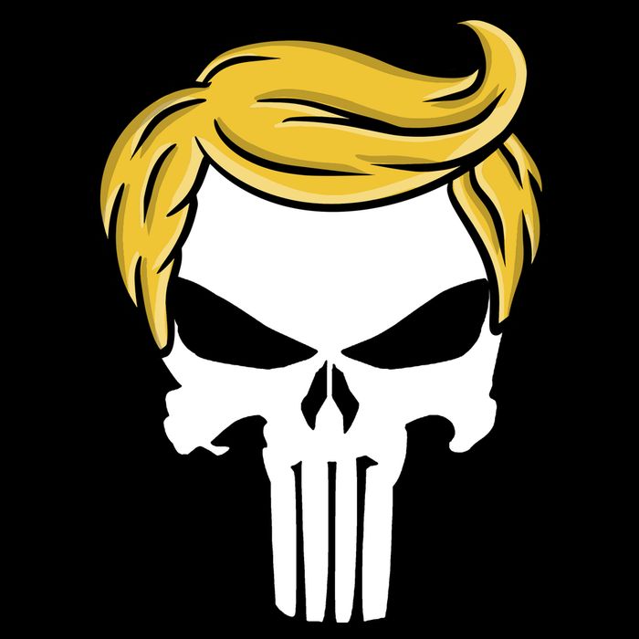 Trump Skull Flatbill Hat