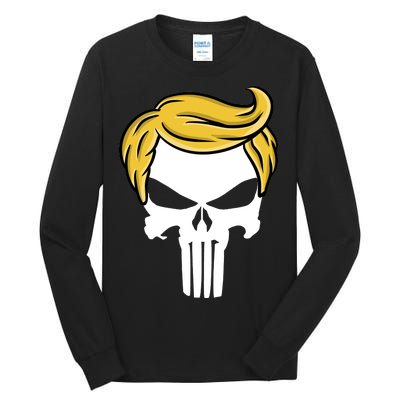 Trump Skull Tall Long Sleeve T-Shirt